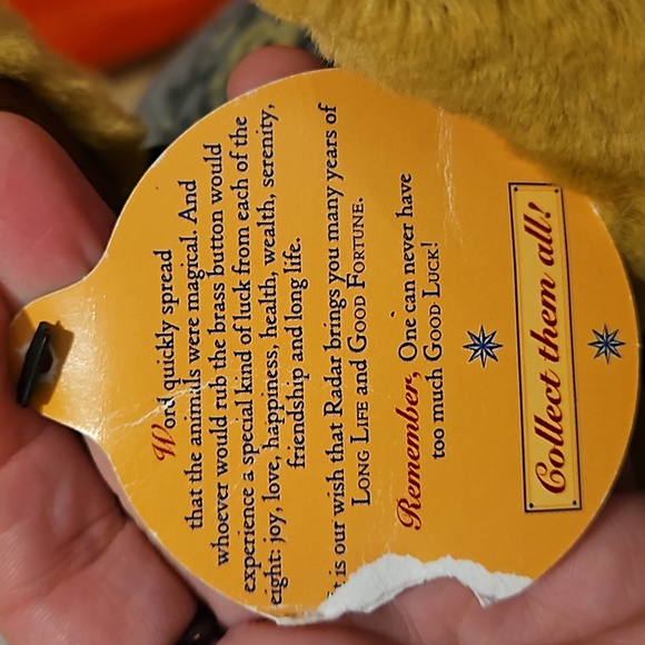 Vintage Brass Button "Pickford Bears" Aviator Bear - Picture 5 of 7